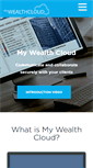 Mobile Screenshot of mywealthcloud.com